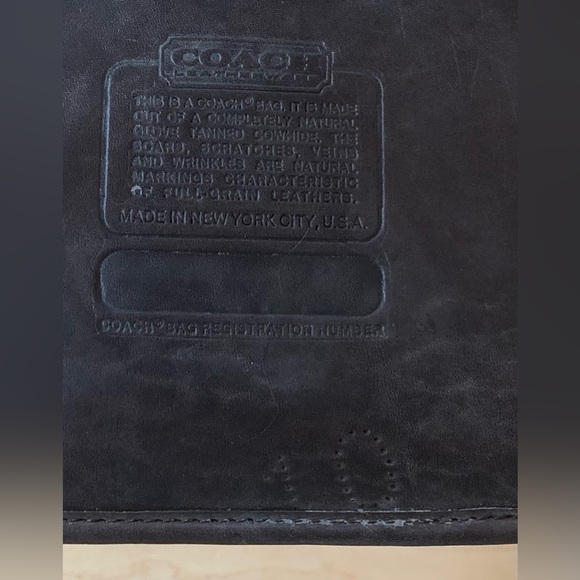 Vintage Coach NYC Slim Satchel in Mocha - Picture 4 of 16